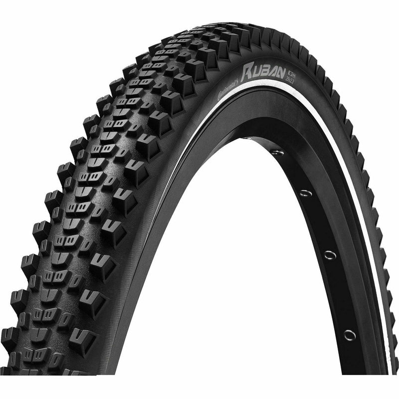 Continental Ruban Wire Bead Tyre Black / Black Reflex