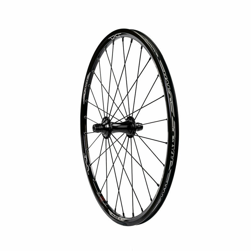 Halo JX2 Junior BMX Race MXR Front Wheels Black