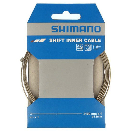Shimano Spares Road / MTB Stainless Steel Gear Inner Wire Silver