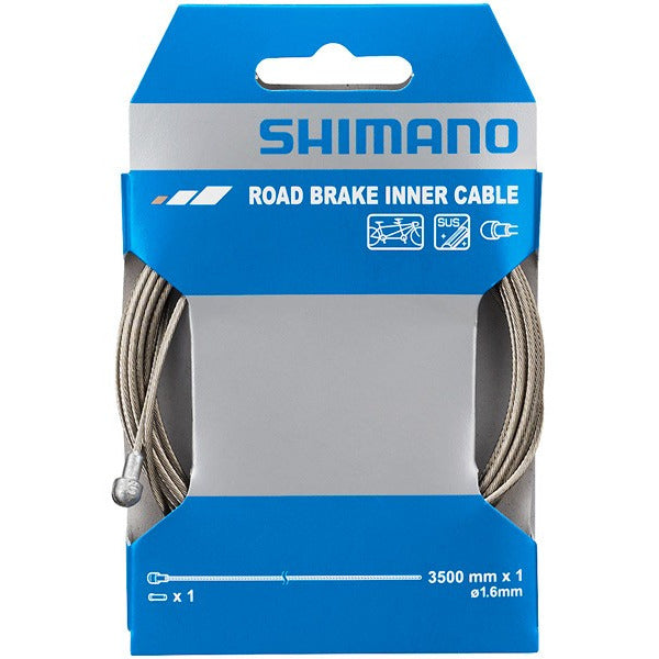 Shimano Spares Road Tandem Stainless Steel Inner Brake Wire Silver