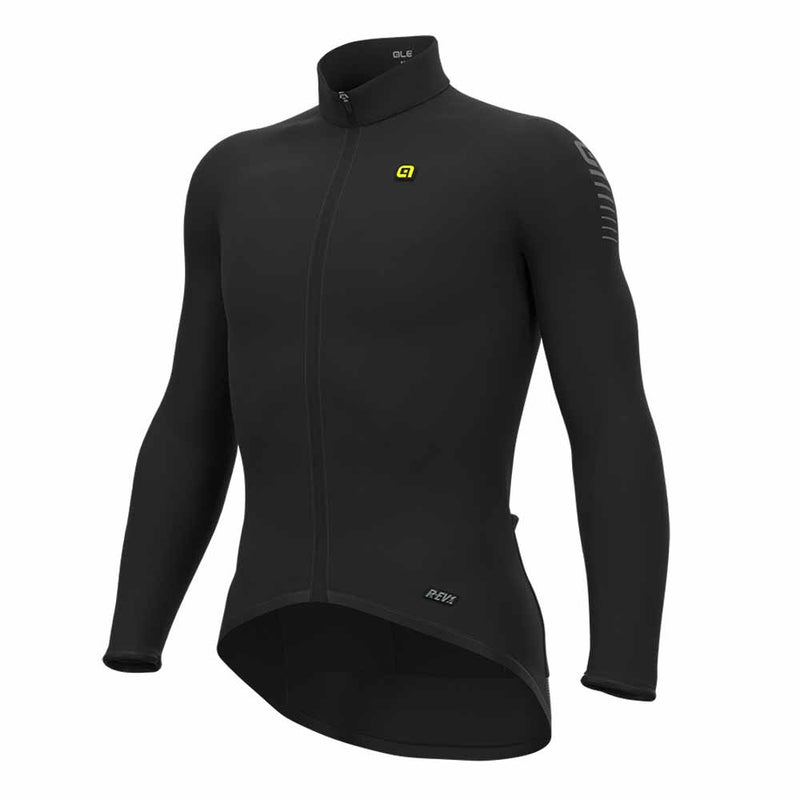 Ale Clothing Thermal R-EV1 Long Sleeves Jersey Black