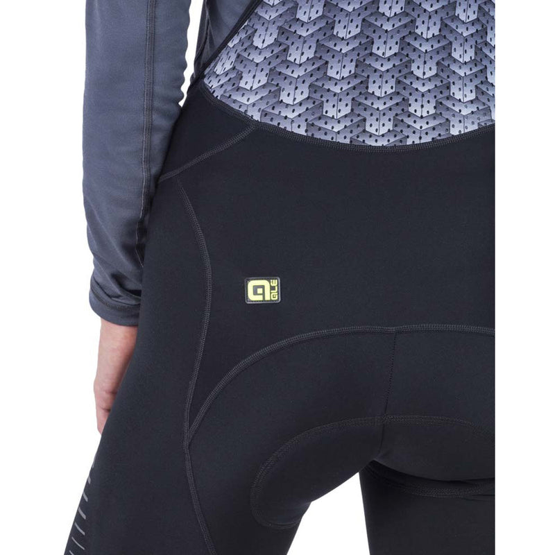 Ale Clothing Essential Solid Ladies Bibtights Black