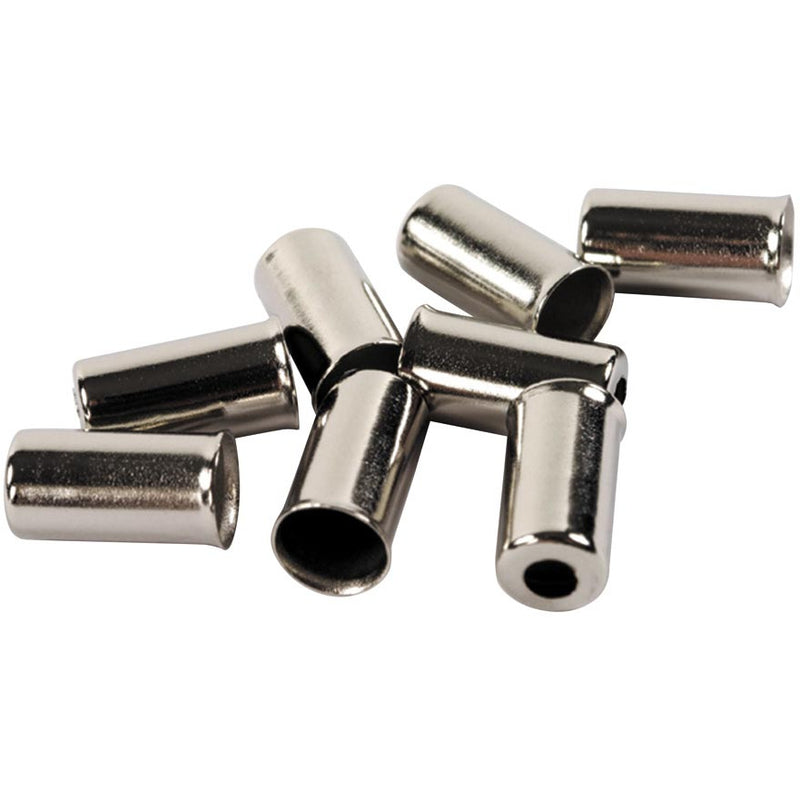 Fibrax Cable Ferrules - Pack Of 200 Chrome