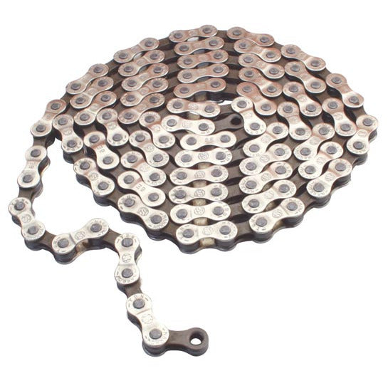 Gusset Components GS-8 Chain Silver / Brown