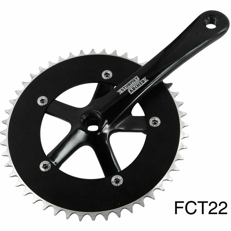 Sturmey Archer FCT22 Series Cranks Black / Black