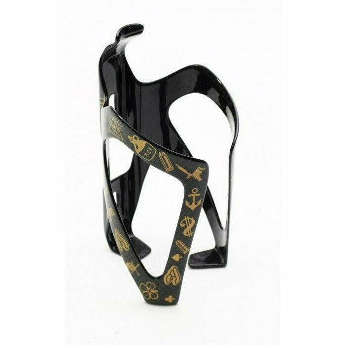 Cinelli Mike Giant Bottle Cage Gold / Black