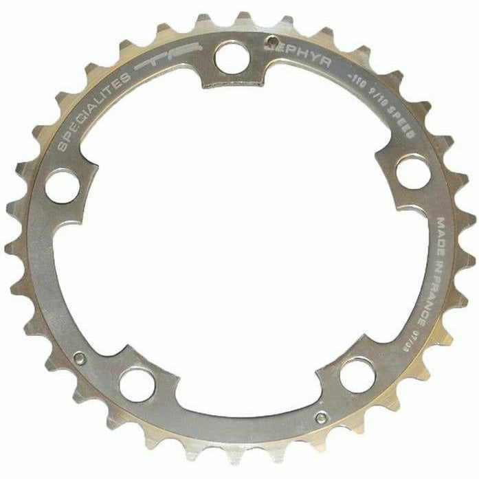 Specialites TA Zephyr 8/9/10/11X 110 PCD 5 Arm Inner Chainring Silver