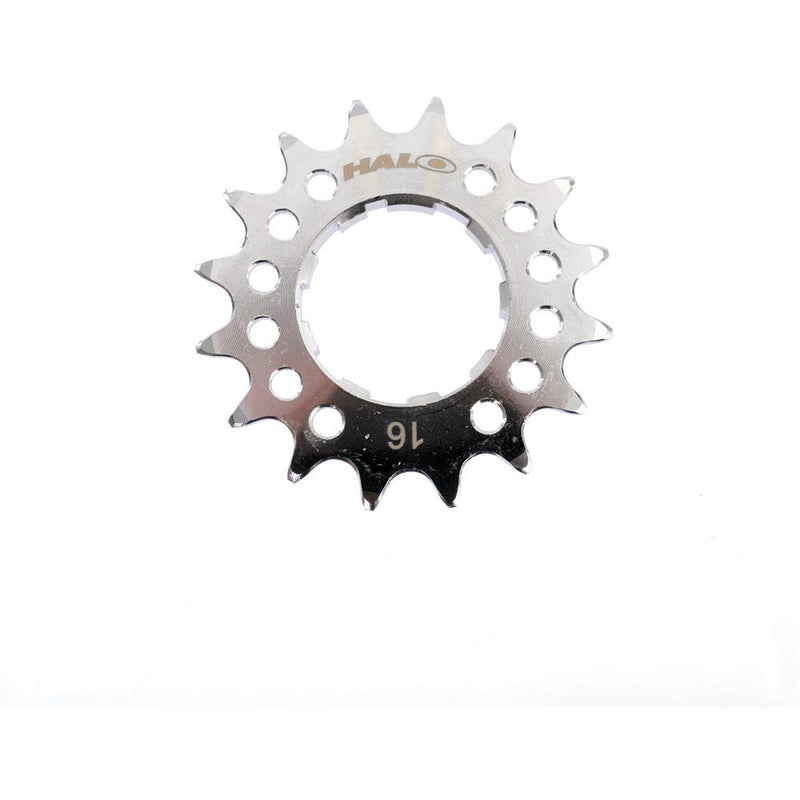 Halo Fat Foot CNC Cr-Mo HG Spline 7mm Foot Chrome Plated 1/8" Sprocket