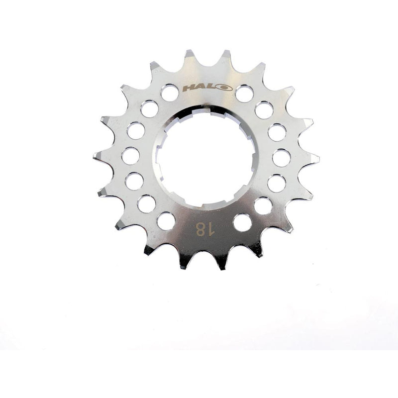 Halo Fat Foot CNC Cr-Mo HG Spline 7mm Foot Chrome Plated 1/8" Sprocket