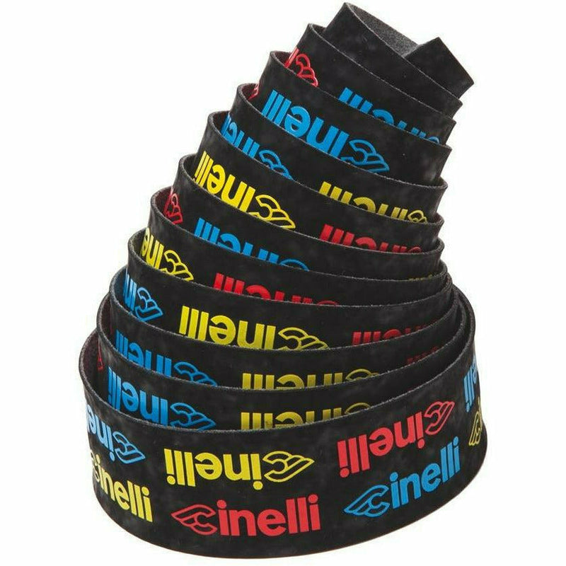 Cinelli Logo Velvet Bar Tape Multi-Colour