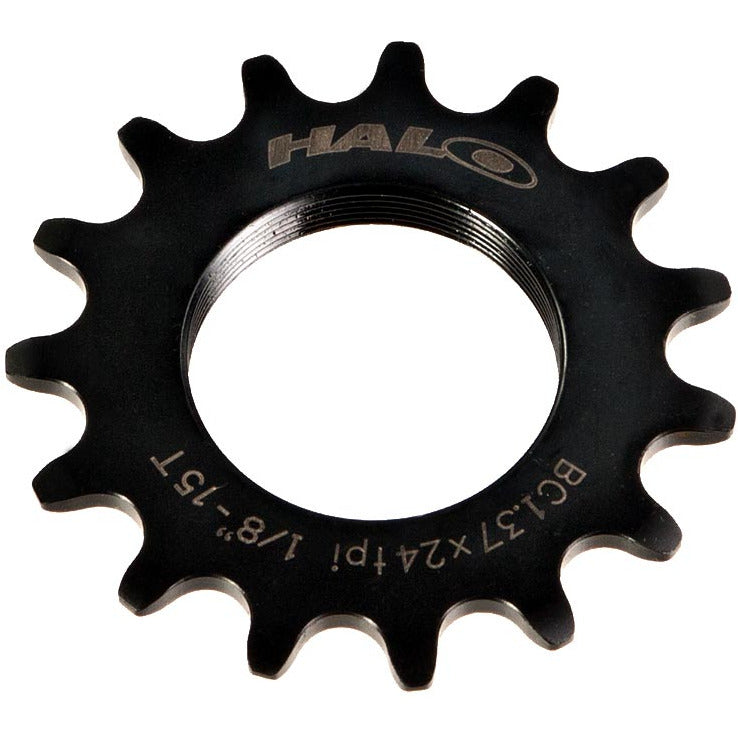 Halo Fixed Sprockets Black