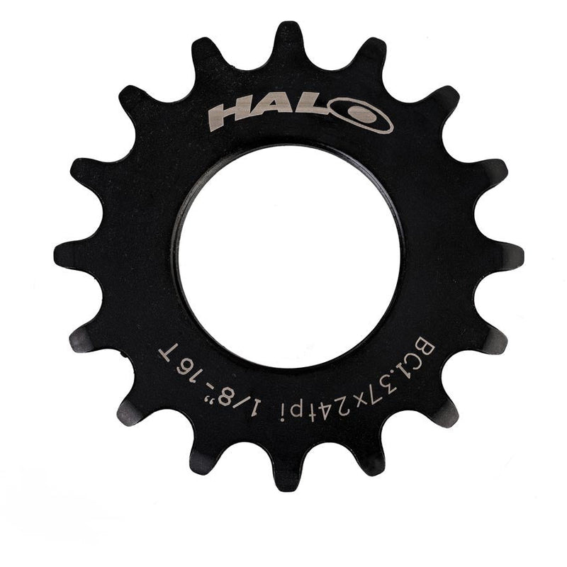 Halo Fixed Sprockets Black