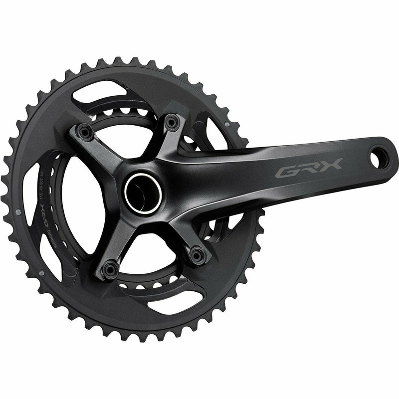 Shimano GRX FC-RX600 Chainset Double 10 Speed 2 Piece Design Black