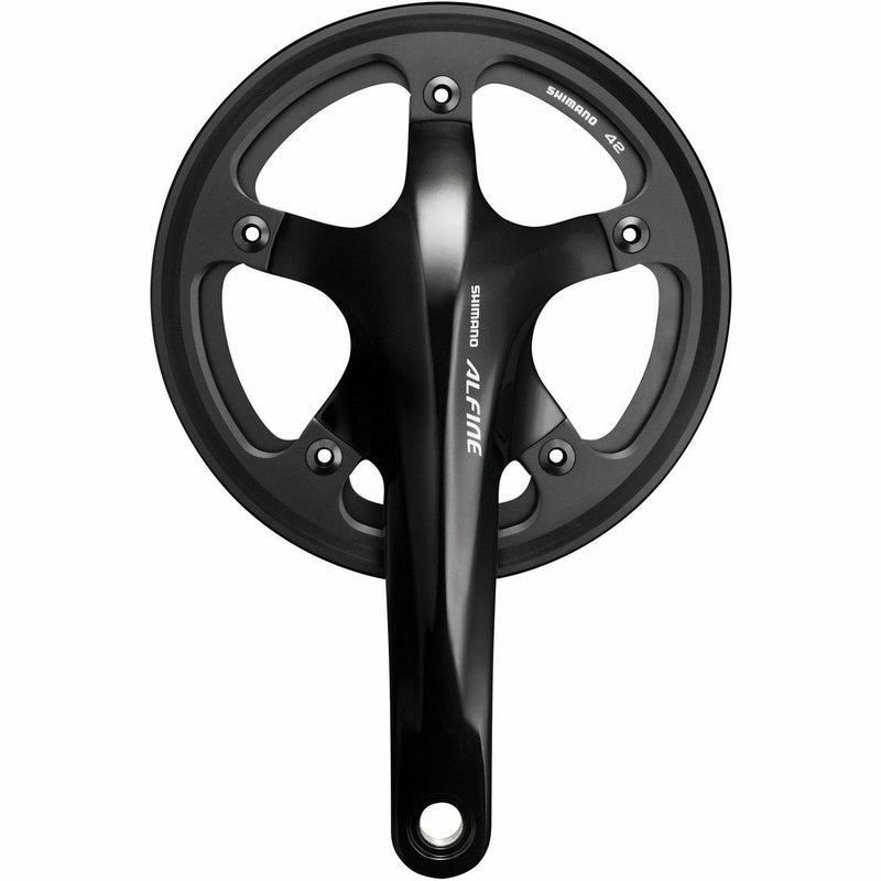 Shimano Alfine FC-S501 2-Piece Chainset With Single Chain Guard 170 MM Black