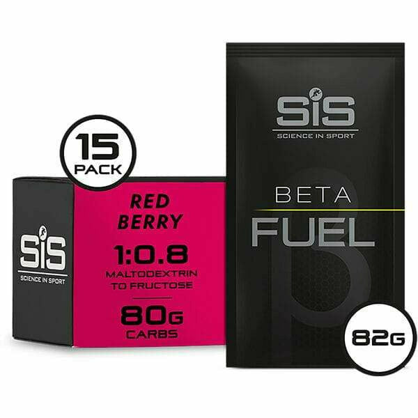 Science In Sport Beta Fuel Energy Drink Powder - Box Of 15 Sachets Red Berry