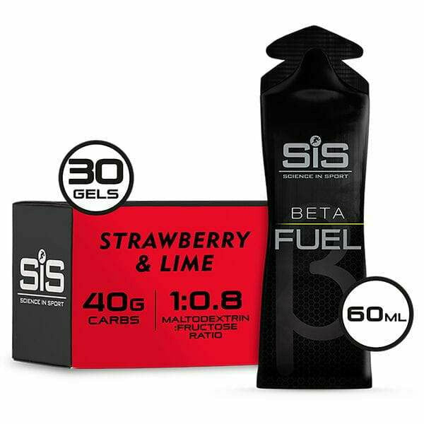 Science In Sport Beta Fuel Energy Gel - Box Of 30 Strawberry And Lime