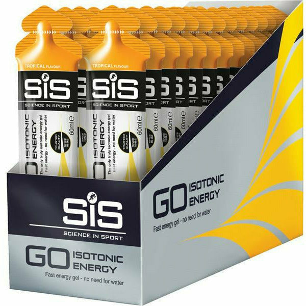 Science In Sport GO Isotonic Energy Gel Tube - Box Of 30 Tropical