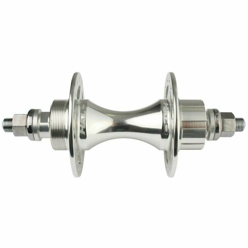 Halo Rear Fix-G Track Hubs Silver