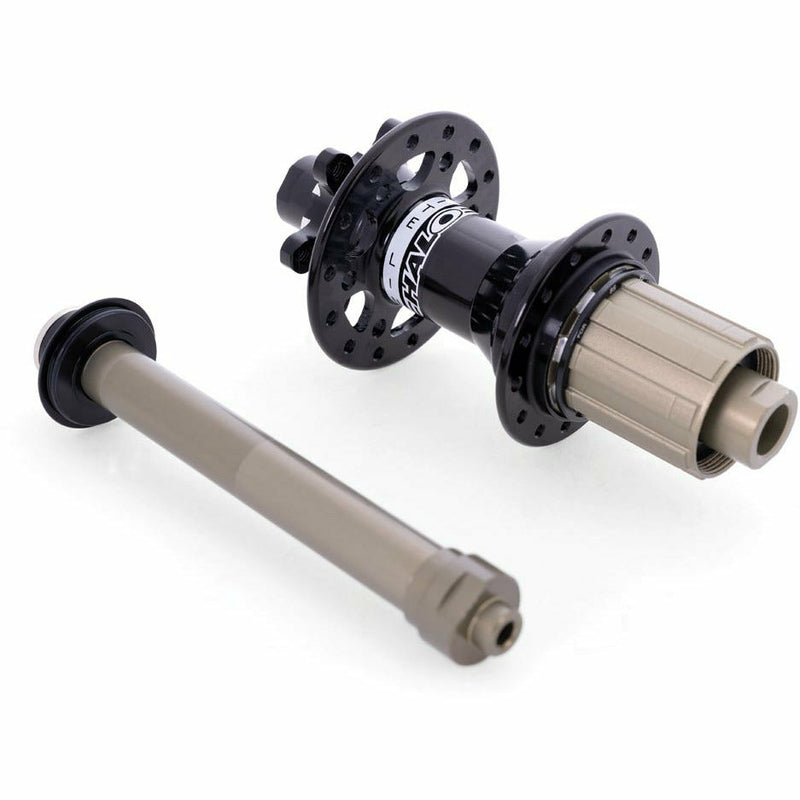 Halo WL Rear Disc Hub Black