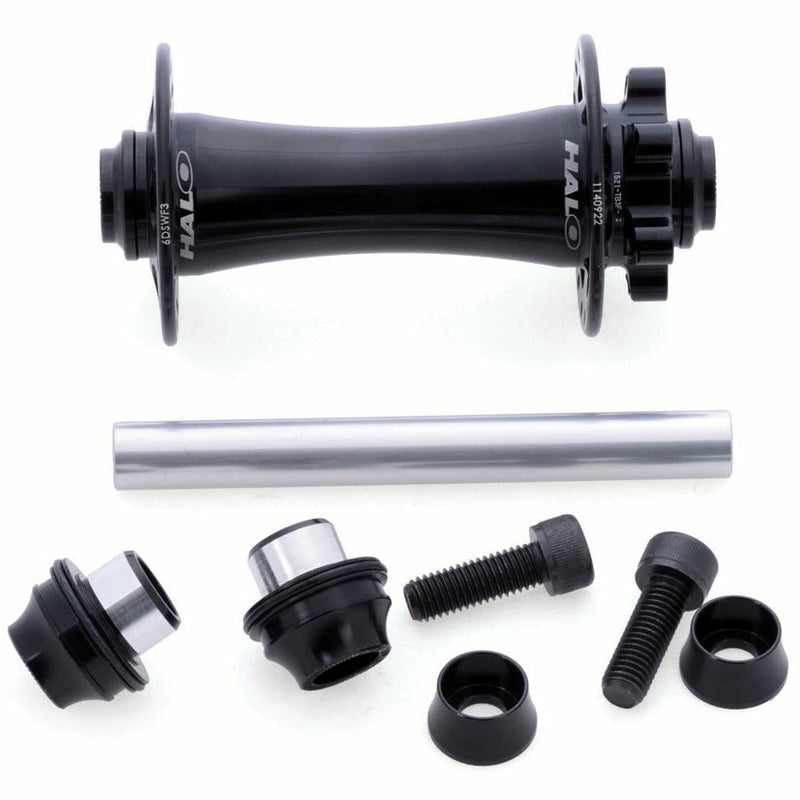 Halo Fat Front 135 Hub Black