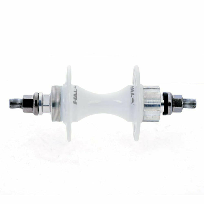 Halo Rear Fix-G Track FW Hubs White