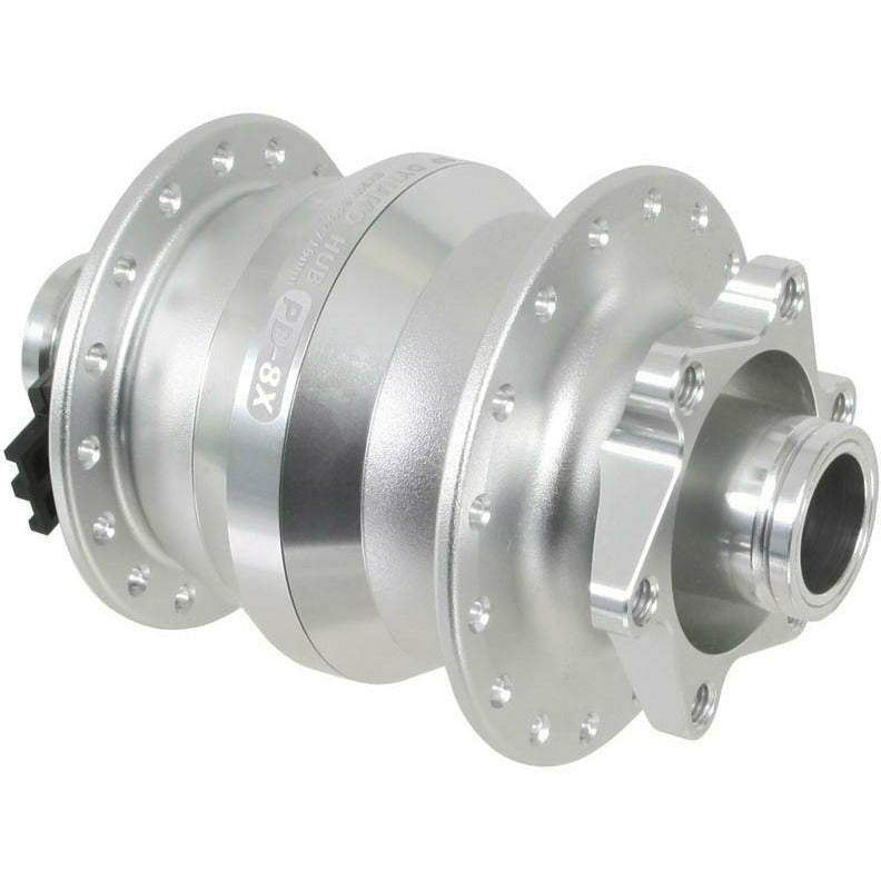 SP Dynamo PD8X Hubs Silver