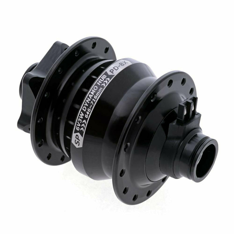 SP Dynamo PD8X Hubs Black