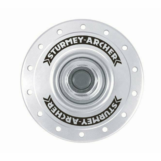 Sturmey Archer HBT Track Front Hubs Silver