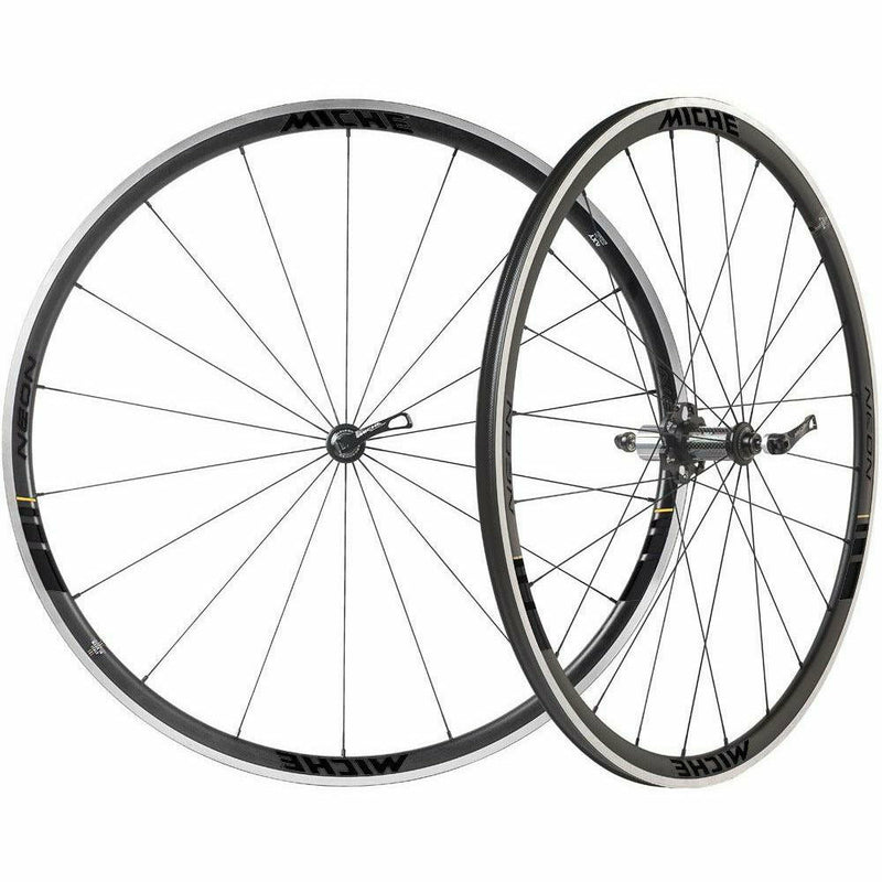 Miche Bob Clincher Campagnolo Wheels Neon Black On Black