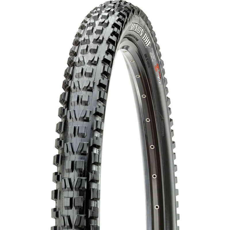 Maxxis Minion DHF 60 TPI Folding Dual Compound Exo / TR Tyre Black