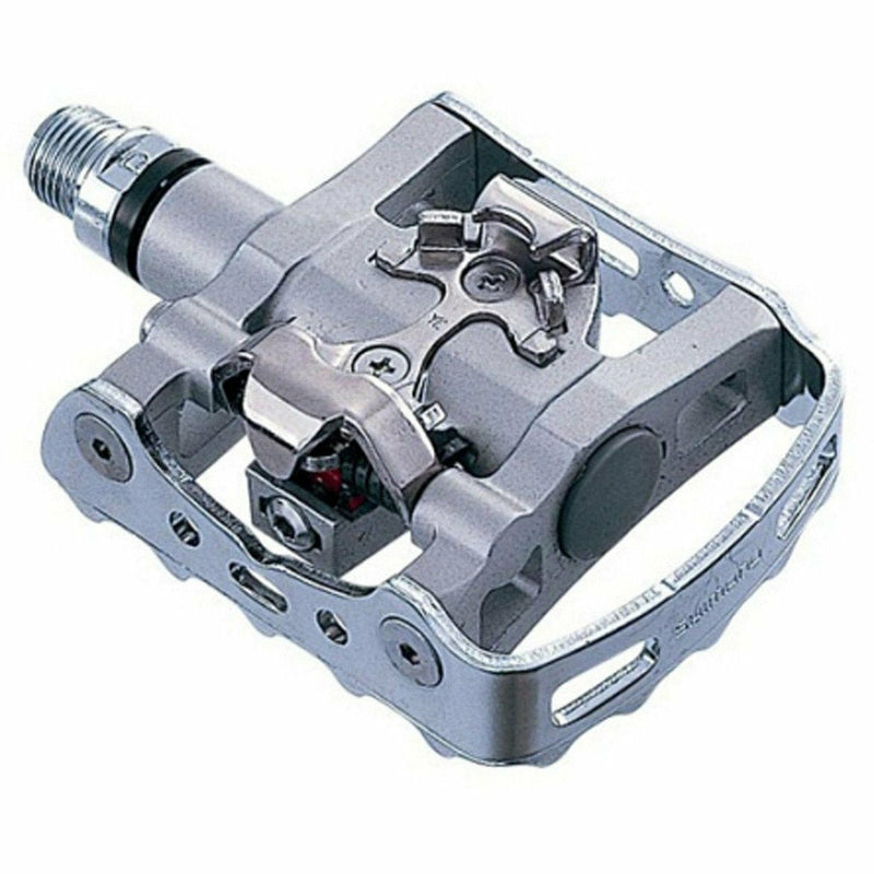 Shimano Pedals PD-M324 SPD MTB Pedals One-Sided Mechanism Silver
