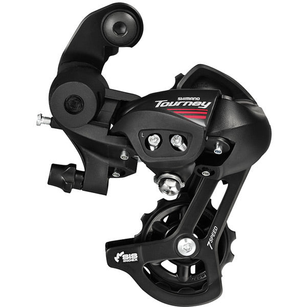 Shimano Tourney / TY RD-A070 7 Speed Road Rear Derailleur With Mounting Bracket Black