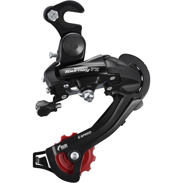 Shimano Tourney / TY RD-TZ500 6 Speed Rear Derailleur With Mounting Bracket Black