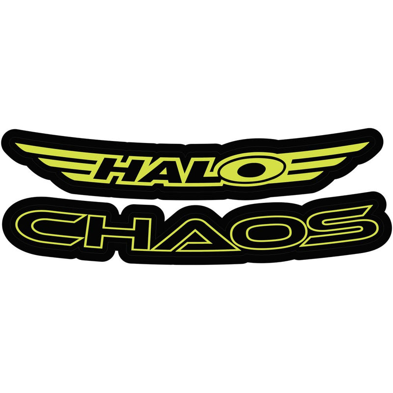 Halo Chaos Decal Kits Yellow