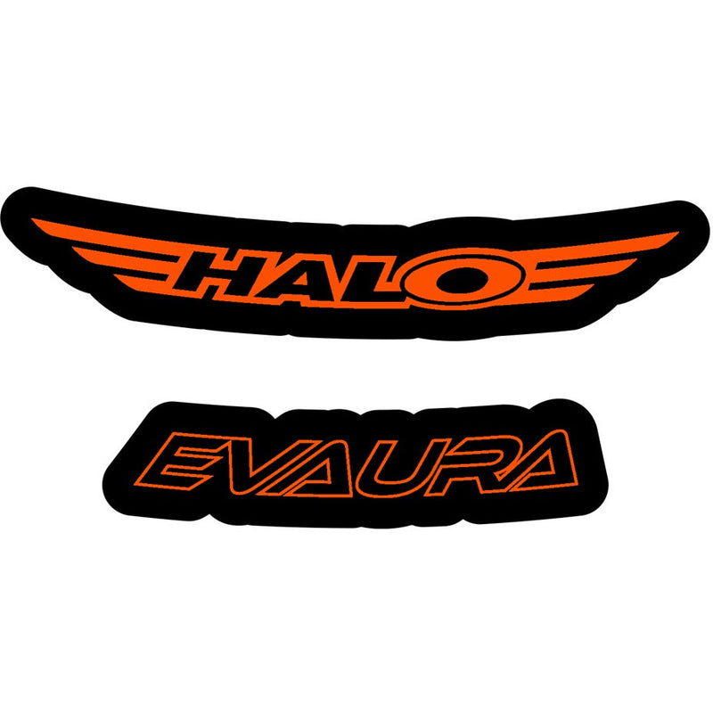 Halo Evaura Disc Decal Kits Orange