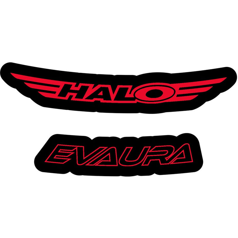 Halo Evaura Disc Decal Kits Red