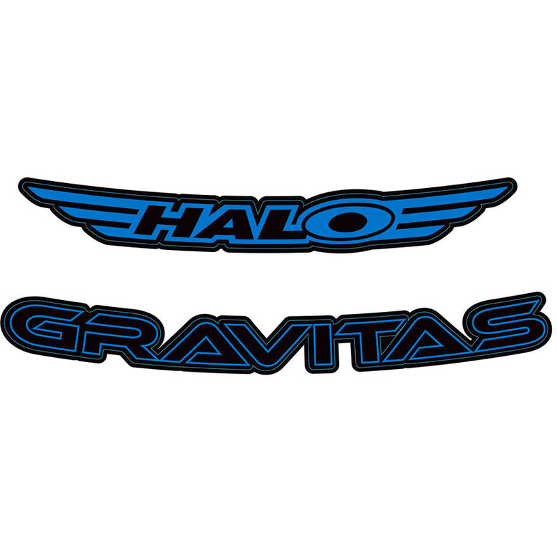 Halo Gravitas Decal Kits Blue