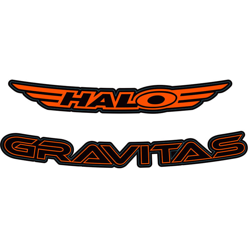 Halo Gravitas Decal Kits Orange