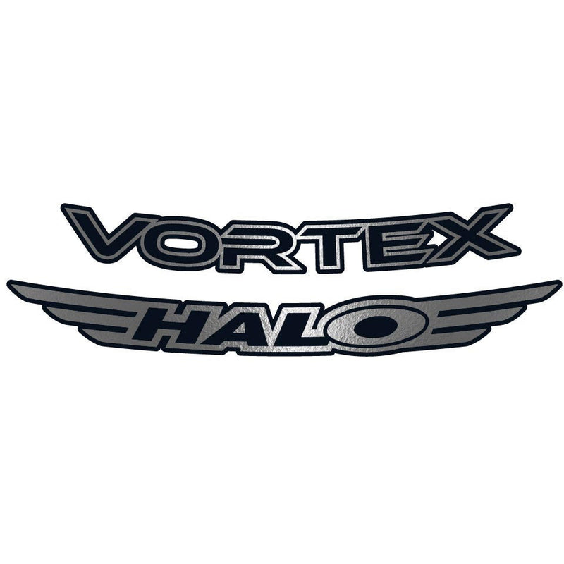 Halo Vortex Decal Kits Silver