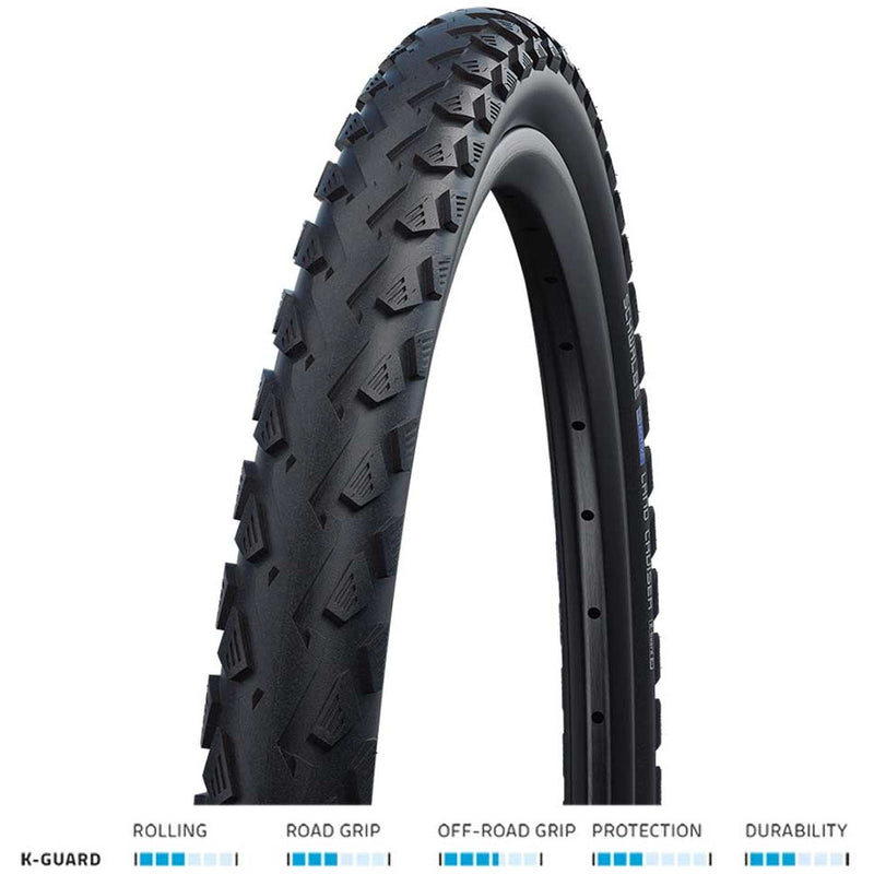 Schwalbe Land Cruiser K-Guard Tyre Black