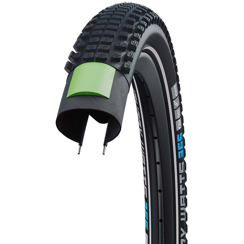 Schwalbe Johnny Watts 365 DD GreenGuard Tyre Black