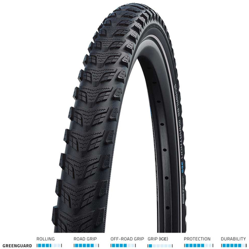 Schwalbe Marathon 365 GreenGuard Tyre Black