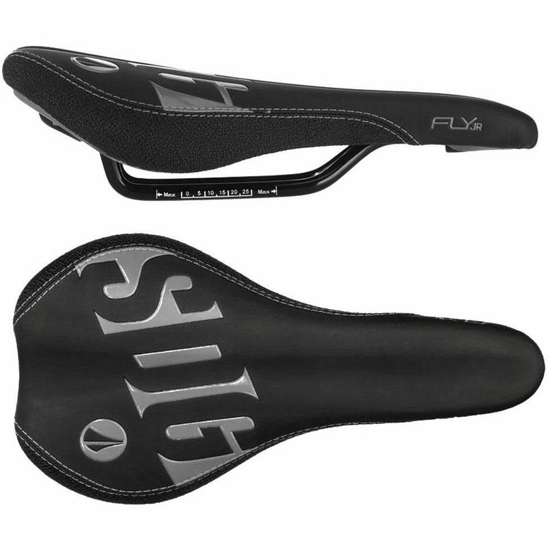 SDG Fly Junior Steel Accents Rail Saddle Black / Black