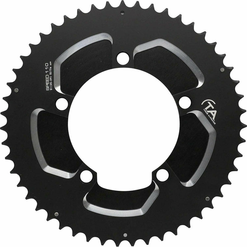 Specialites TA Speed 2 10/11X 110 PCD Chainrings Black