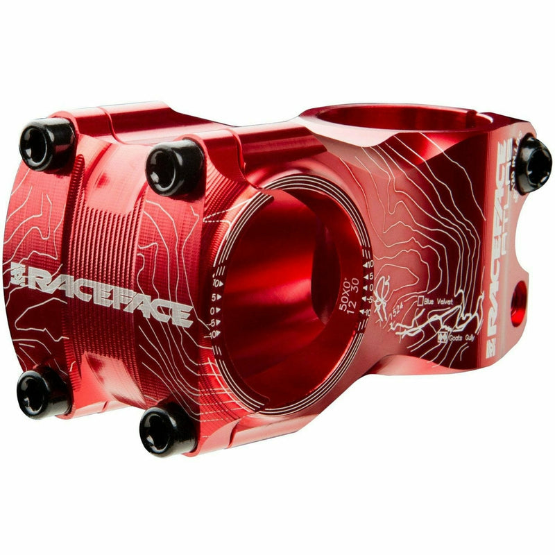 Race Face Atlas 31.8 MM Alloy Stem Red