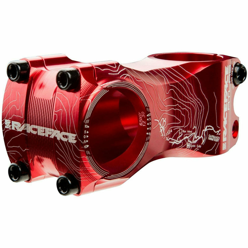 Race Face Atlas 31.8 MM Alloy Stem Red