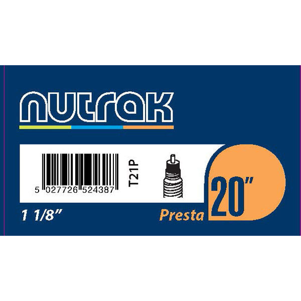 Nutrak Presta Inner Tube 28-451 Black