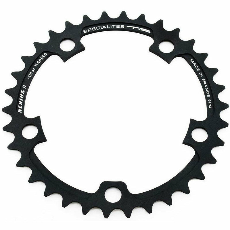 Specialites TA Nerius 11X Campag CT 110 PCD Inner Chainring Anthracite