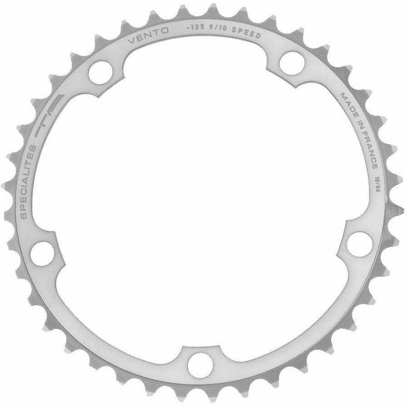 Specialites TA Vento 9/10X 135 PCD Campagnolo Inner Chainring Silver