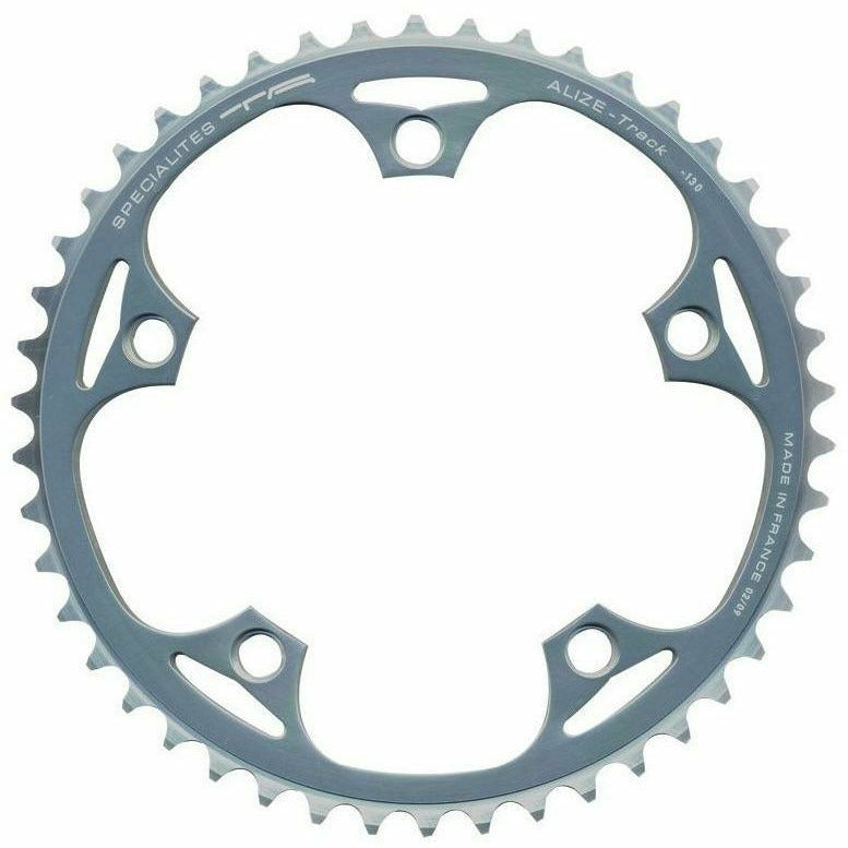 Specialites TA Shimano Track 130 PCD 1/8 Inch Outer Chainring Silver